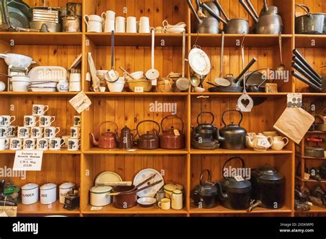 England County Durham Stanley Beamish Museum Store Shelves Full Of