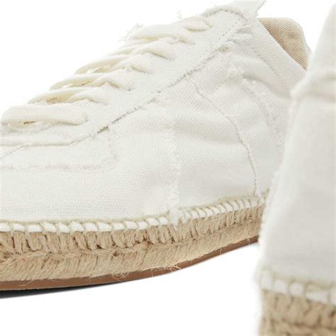 Maison Margiela Men S Replica Espadrille In Coconut Milk Maison Margiela