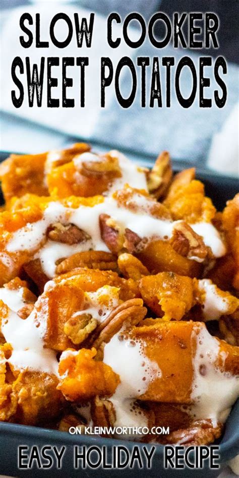 How To Make The Best Crockpot Sweet Potatoes With Marshmallows Artofit