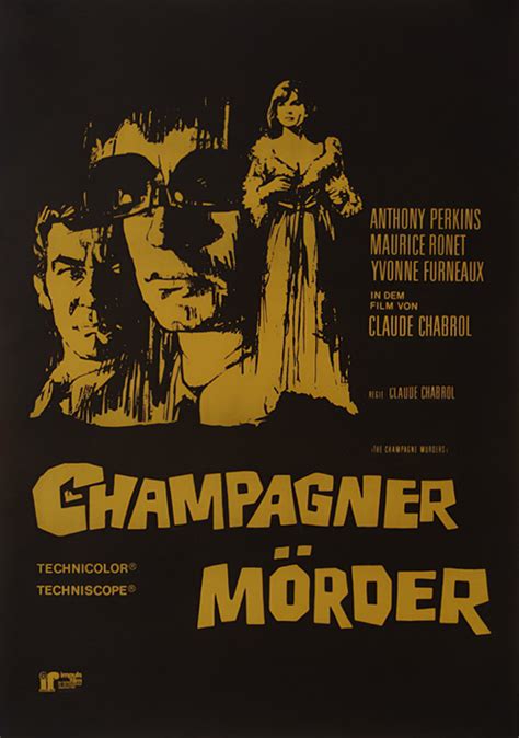 Filmplakat Champagner Mörder 1967 Plakat 2 von 2 Filmposter Archiv