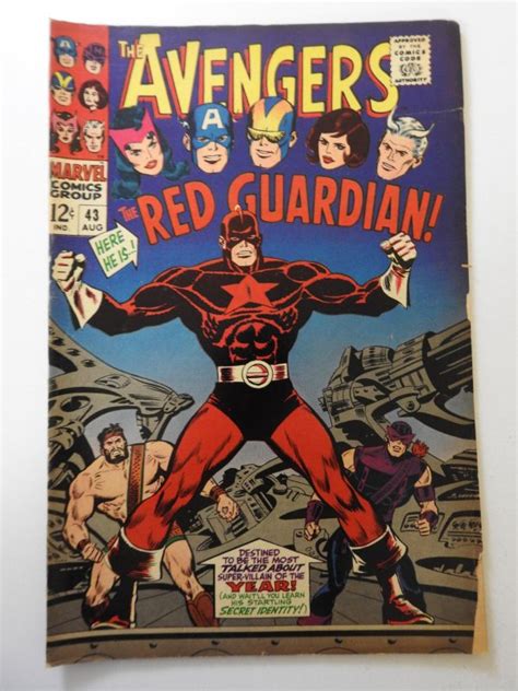 The Avengers Gd Vg Condition First Appearance Of The Red