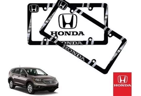 Par Porta Placas Honda Cr V 2 4 2015 Original