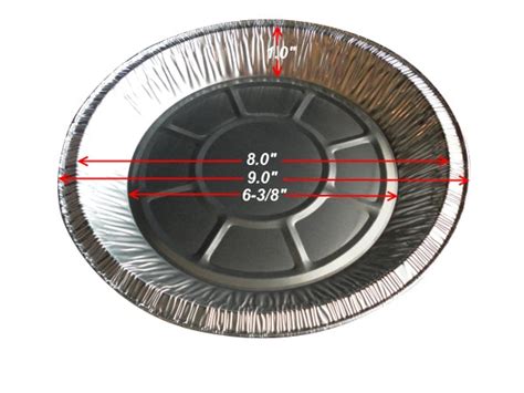 9 Foil Pie Pan 1 Deep With Clear Dome Lid 50pk