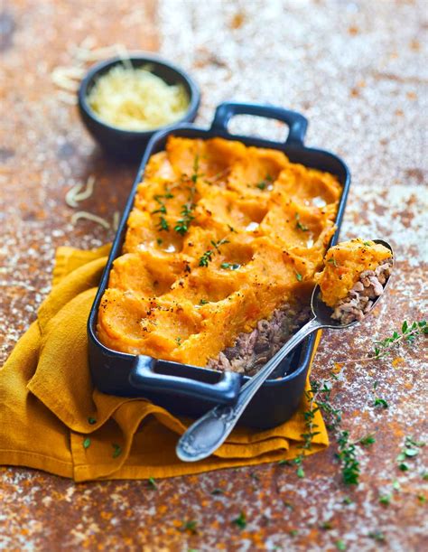 Hachis Parmentier De B Uf Et Veau Au Panais Et Patate Douce