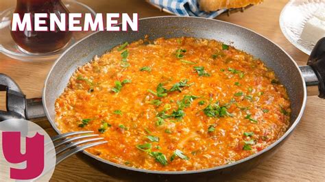 Menemen Tarifi Kahvaltı Tarifleri Yemek YouTube