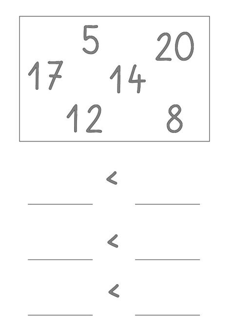 Lernstübchen Grundschule Zahlen vergleichen Matheaufgaben Grundschule