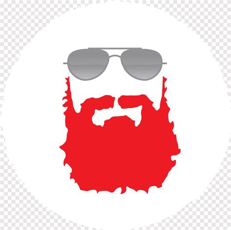 Beard Man Red Cartoon Beard Face People Png Pngegg