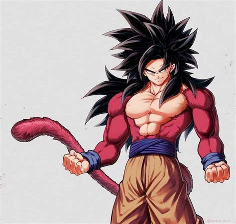 Goku ssj4 ( super saiyan 4 ) | Anime dragon ball goku, Dragon ball ...