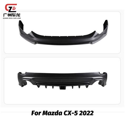 Body Kit For Mazda Cx 5 2022 PP Plastic Front Splitter Lip Rear