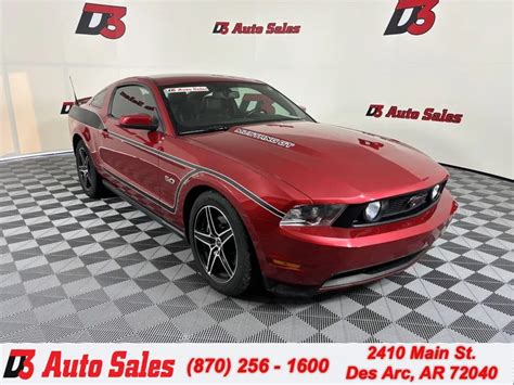 Used 2011 Ford Mustang Gt For Sale In Des Arc Ar Vin 1zvbp8cf2b5108206