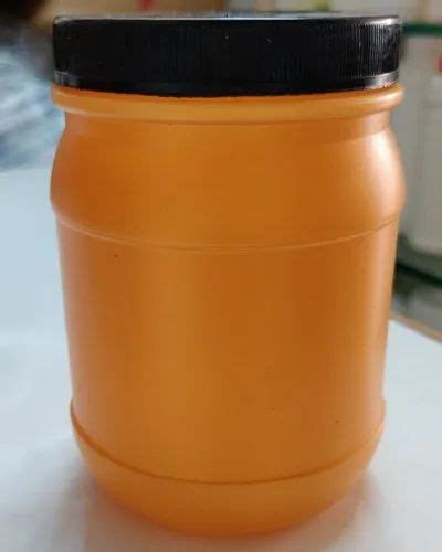 Pp Screw Cap Plastic Ayurvedic HDPE Bottle Use For Storage Powder