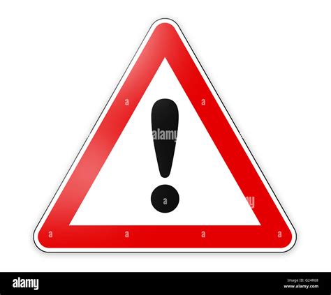 Motorists Warning Sign Cut Out Stock Images And Pictures Alamy