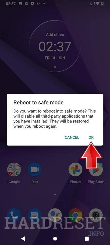 How To Turn Off And Turn On Safe Mode MOTOROLA Moto E7 Power