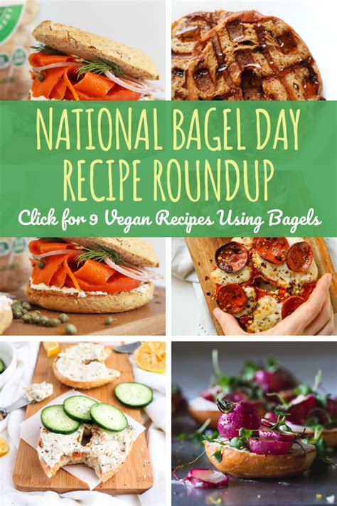 9 Vegan Bagel Recipes to Celebrate National Bagel Day