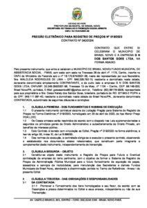 Contrato N Pe Srp Ass Prefeitura Municipal De