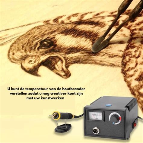 Technity Houtbrander Opzetstukken Pyrografie Soldeerbout