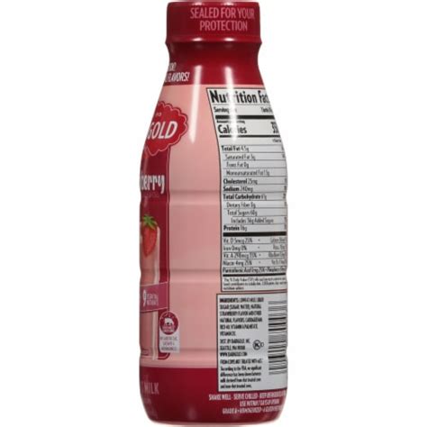 Darigold Low Fat Milk Strawberry 14 Oz Kroger