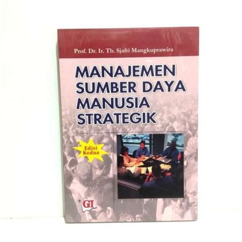 Promo Buku Manajemen Sumber Daya Manusia Strategik Original Diskon 23