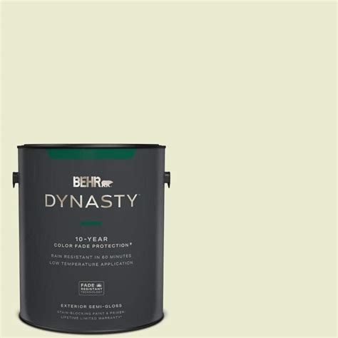 Behr Dynasty Gal E Celery Ice Semi Gloss Exterior Stain