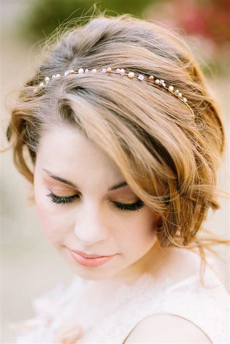 Bridal Headband With Pearls Crystals Rhinestones Wedding Headpiece