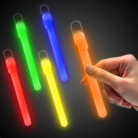 Assorted 6" Glow Sticks - 25 pack