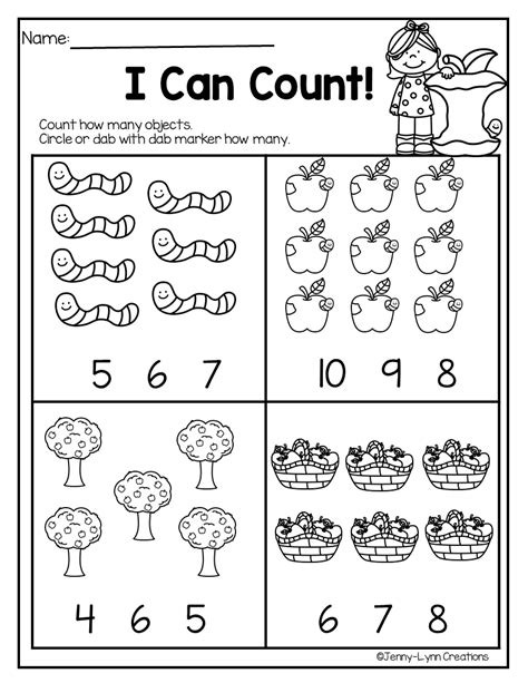 Pre K September Math And Literacy Made By Teachers