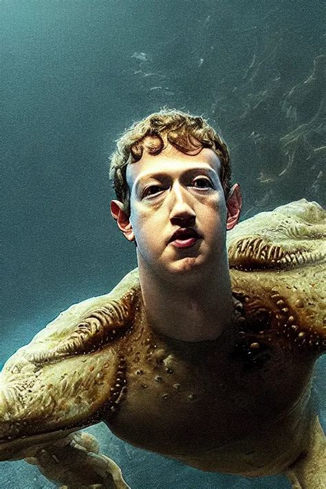 Mark Zuckerberg As A Fantastic Lovecraftian Sea Stable Diffusion