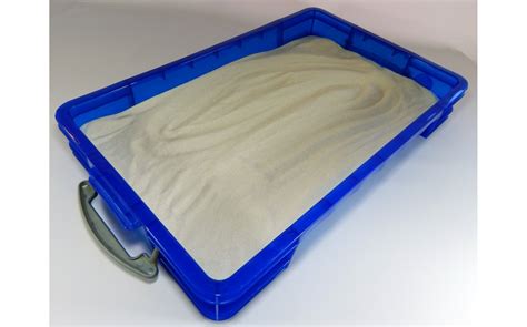 Full Sized Plastic Sand Tray With Lid Sand Tray Therapy