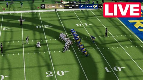 NFL LIVE New Orleans Saints Vs Los Angeles Rams Week 16 2023