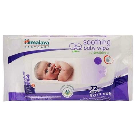 Himalaya Soothing Baby Wipes 72 pcs - JioMart