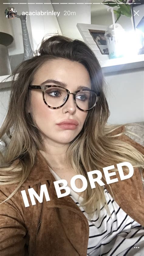 Acacia Brinley Kersey Im Bored Square Glass Glasses Barbie Model