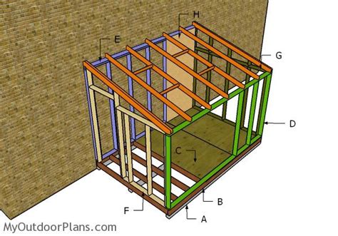 Attached Greenhouse Plans | MyOutdoorPlans | Free Woodworking Plans and ...