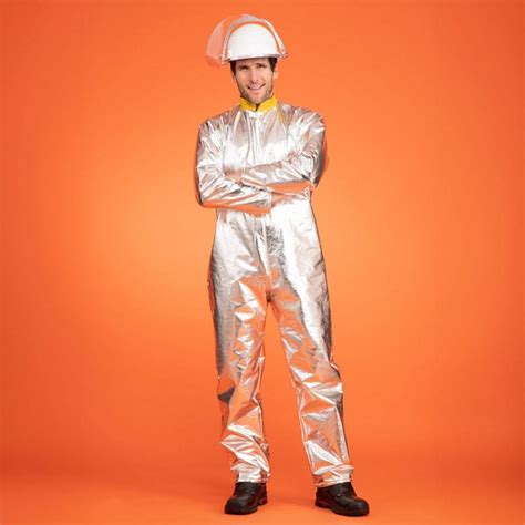 Aluminized Light Coverall Fire Resistant Protection Oteplace