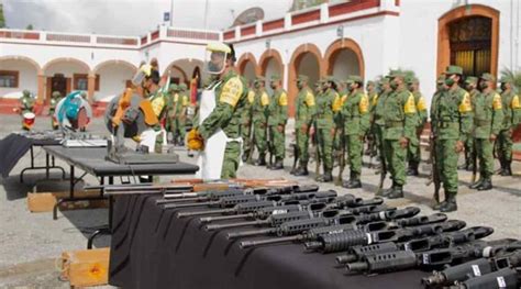 Destruyen Armas Y Mil Cartuchos En La A Zona Militar De