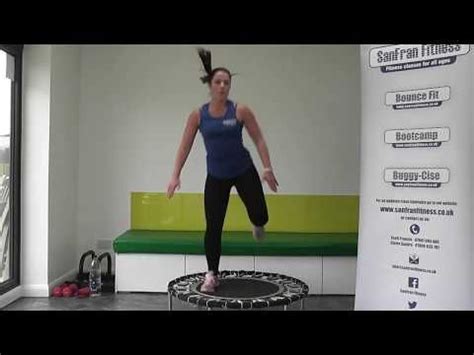 Minute Rebounding Workout By Sanfran Fitness Bounce Fit Youtube