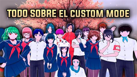 Aprende A Usar El Custom Mode Yandere Simulator Custom Mode Mystden