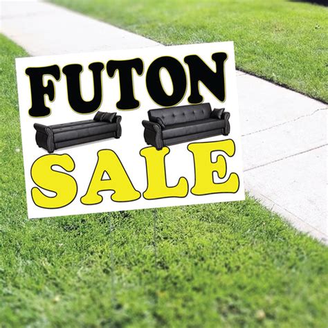 Futon Sale Coroplast Yard Sign Sign Fever