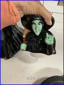 Warner Brothers Wicked Witch Wizard Of Oz Cookie Jar Rare Rare