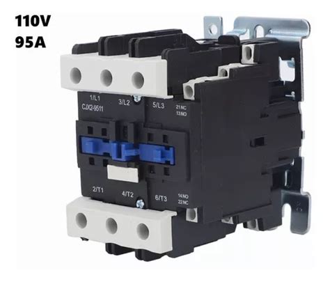 Contactor Trifásico De 95amp Bobina 110v Cjx2 95 Meses sin interés