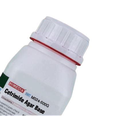 Cetrimide Agar Base Agar Base Cetrimida 500 G HiMEDIA M024 Grupo