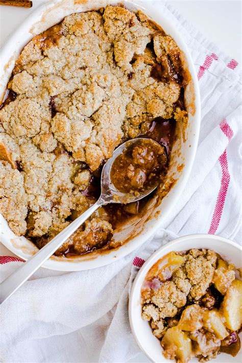 Easy Gluten Free Apple Crumble Salted Plains