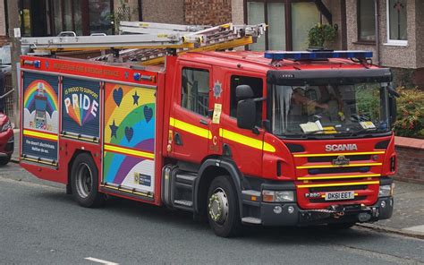 Scania P Merseyside Fire Rescue Service Dk Eet Flickr