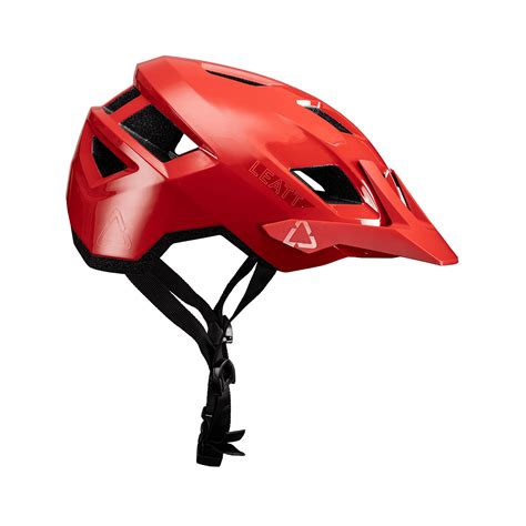 Leatt Helmet Mtb Allmtn Red Mtb Helmets Bmo Bike Mailorder