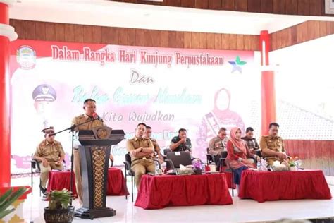 Peringati Hari Kunjung Perpustakaan Dan Bulan Gemar Membaca Pemkab