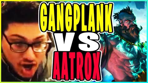 Solarbacca Gangplank Vs Aatrox Youtube