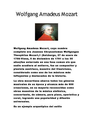 Calaméo biografia de mozart