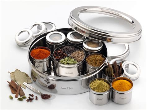 HEALTH, SPICES AND AYURVEDIC HERBS: Masala Dabba.... Indian spices ...