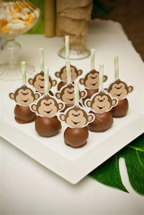 17 Cute Monkey Themed Baby Shower Ideas 2024 Födelsedagsidéer