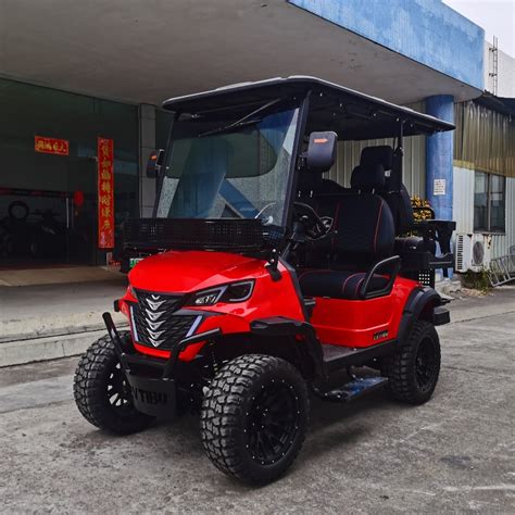 China 2 2 Seater Electric Lifted Hunting Vehicle With Lithium Battery