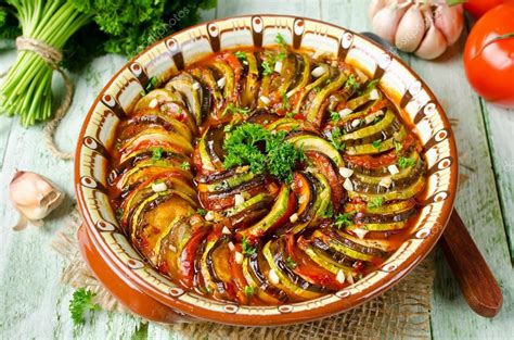 Ratatouille Plato Tradicional Franc S De Verduras Provenzales Cocido